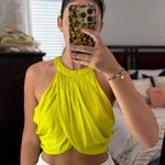 DO+BE Yellow Crop Top Photo 0