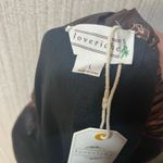 Love Riche Love‎ Riche Chocolate/Bronze Pleated Skirt Size Large Photo 5