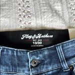 Flag & Anthem Stretch Women's High Rise Indigo Jeans Blue Size 10 Photo 4