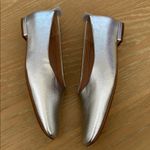 Franco Sarto  Vana Ballet Flat, Silver, Size 9 Wide, NWT Floor sample Photo 5