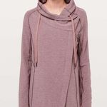 Lululemon Coast Easy Wrap Pullover in Heathered Misty Merlot Photo 0
