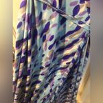 French Connection  Blue Diah sleeveless Wrap Midi Dress Photo 3