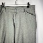 Lee  Relaxed Fit Wrinkle Free Gray Straight Leg Dress Pants 6 Photo 3