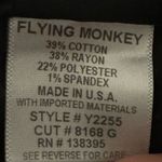 Bohme Fly Monkey Rise Cropped Flare Jeans Photo 5