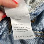 SLVRLAKE Tyler Denim Jeans in Lucky Town Straight Leg 100% Cotton Size 29 Blue Photo 10