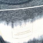 Free People  Shiny Slub Radical Tunic Oatmeal Combo Long Sleeve Button Front Top Photo 7