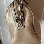 Coach Taylor Champagne Leather Medium Satchel Bag Photo 3