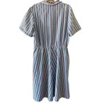 D1‎ VTG Elinor Carolina Maid Midi Button Up Dress Blue Size undefined Photo 7