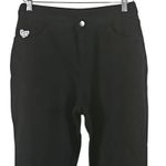 Quacker Factory NWT DreamJeannes Black Flat Waistband Bootcut Jeans Short Size 6 Photo 6