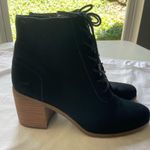 Toms Tom’s Like New Evelyn Heeled Black Boho Women's 90’s Ankle Boots Booties Photo 1