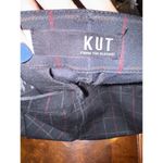 Kut From The Kloth  Pants Women 6 Black Plaid Mia Ankle Skinny Trousers Career‎ Photo 6