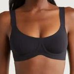 Free People  BONDED UNDERWIRE BRA | BLACK Size Small NWOT Photo 0