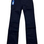 NWT Daily Blue Women's Burn Straight Leg Jeans Size 26 Infinity Black Stretch Photo 2