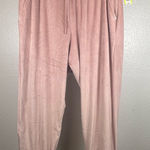 All In Motion  Pink Track Velour Pants Photo 0