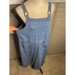 Sag Harbor Sport Y2K Denim Maxi Sleeveless‎ Overall Vintage Dress Size Medium Blue Photo 1