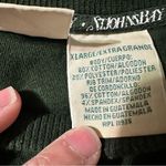 st. john's bay  Forest Green Crew Neck Sweater Photo 3