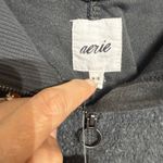 Aerie Gray Sherpa Fleece Corset Jogger Sz M NWT Photo 6