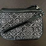 Nine West  Black & Gray Zipper Wristlet Photo 1