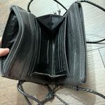 Brighton Women’s Black Leather Organizer Sling Crossbody Purse Photo 3