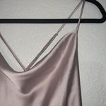 Show Me Your Mumu New Dusty Purple Luxe Satin Verona Cowl Dress Size XXS Photo 5