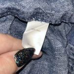 J.Jill  100 % Linen M Blue Elastic Waist Pants Love Linen Photo 2