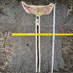 Anthropologie Elevenses  Women’s 2 Gray Tweed Peplum Ruffle Front Zip Up Jacket Photo 7