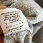 Brass Brand Sweater Gray Knit Crew Neck 3/4 Sleeves Top Sz M EUC Size M Photo 8