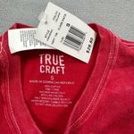 True Craft NWT It's Not Me It's You Shirt S Red Women's Size S Short Sleeve Top Photo 2
