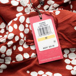 Vince Camuto - Printed Square-Neck Smocked-Back Maxi Dress Photo 7