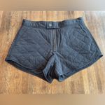 Athleta  Black Toasty Buns Insulated Shorts - Size 2 Photo 2