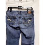 American Eagle 305-003 American‎ Eagle Jeans Distressed Stretch Slim Boot size 4 Bootcut 28x28 Photo 6