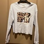 MTV Brand MTV long sleeve cropped shirt Photo 0