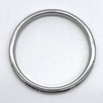 Ann Taylor  Silver Tone w/ Rhinestones Accent Bangle Photo 3