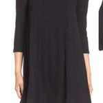 Lush Clothing Lush Leah BLACK Ribbed Cut Out Back Shift Dress size small Photo 0