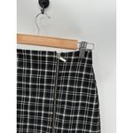 ZARA  Womens Black Tweed Mini Skirt Size S Academia Preppy Schoolgirl Photo 2