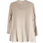 RXB Ivory Asymmetrical Tunic Sweater White Size M Photo 4