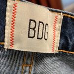 BDG Urban Outfitters High Waisted Dark Wash Distressed Cowboy Jeans Size 27 Photo 5