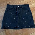 PacSun Kendall And Kylie Black Jean Skirt Photo 0
