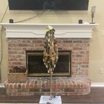 Jealous Tomato  green black and orange camo jacket / L / Like New Photo 10