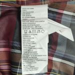 prAna  Quincy Skirt Grey Coal Wool Blend Wrap Buckle Closure Plaid Lining Size M Photo 6