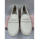 Kensie Womens 8.5 Shoes Beige Loafer Slip-On Canvas Padded Flexible Lightweight Photo 2