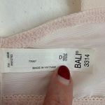 Bali  38D Lace Desire Embroidered Underwire Bra No-Slip Straps Semi Sheer 3314 Photo 12