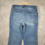 Democracy  Women’s Ab Solution Mid-Rise Double Layer Fray Kick Flare Jeans 6 Photo 5