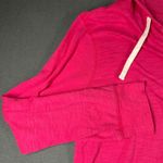 Old Navy California Full Zip Hoodie Womens L Bright Pink Lightweight Long Sleeve Photo 4