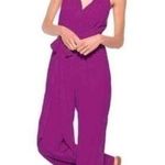 Pink Halter Romper Jumpsuit S Purple Photo 0