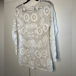 American Vintage Vintage Hand Knit Crochet Cottagecore Sweater Photo 10