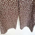 Boutique Floral Brown Jumpsuit Medium Photo 2