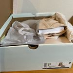 SO  NEW Women’s Ivory Western Fringe Ankle Boots Size 8 Boho Square toe Photo 7