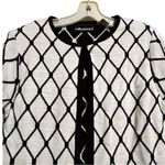 Vintage‎ Sag Harbor Dress Acrylic Sweater Pantsuit Black Photo 3