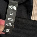 The North Face π Womens XL Black Ribbed Crop Tank Top Racer Back Flash Dry NEW Photo 3